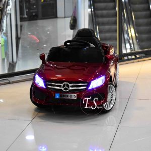 ماشین شارژی مدل مرسدس بنز سی کلاس قرمز لاکی - Image 4