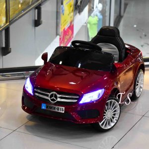 ماشین شارژی مدل مرسدس بنز سی کلاس قرمز لاکی - Image 5