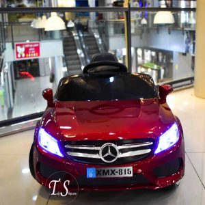 ماشین شارژی مدل مرسدس بنز سی کلاس قرمز لاکی - Image 8