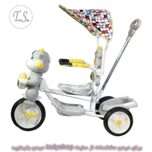 سه چرخه کودک رنگ طوسی - Image 4