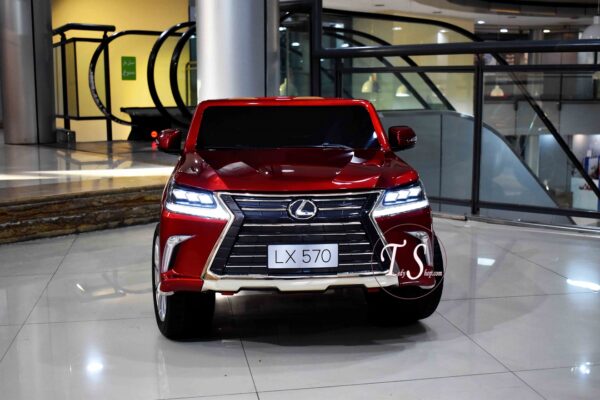 ماشین شارژی لکسوس lx570 قرمز