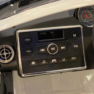 ماشین شارژی بنز sx128 فرمان برقی سفید - Image 5