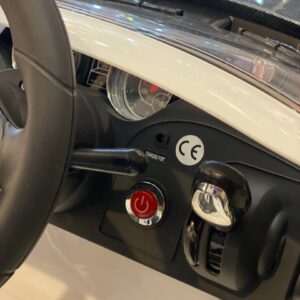 ماشین شارژی بنز sx128 فرمان برقی سفید - Image 8