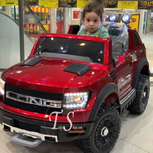 ماشین شارژی لانگ رنگ قرمز متالیک - Image 4
