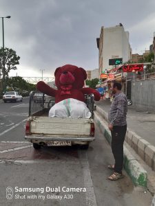 عروسک خرس سفید 5 متری