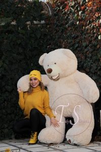 خرس کرم رنگ گریزلی 3 متری