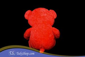 خرس کرم رنگ کوچک قلب دار