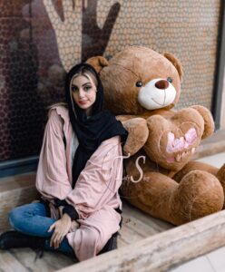 خرس سفید پاپیون چرمی 170 سانتی 2022