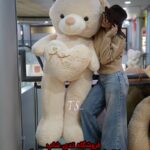 خرس بزرگ نسکافه ایی دو متری